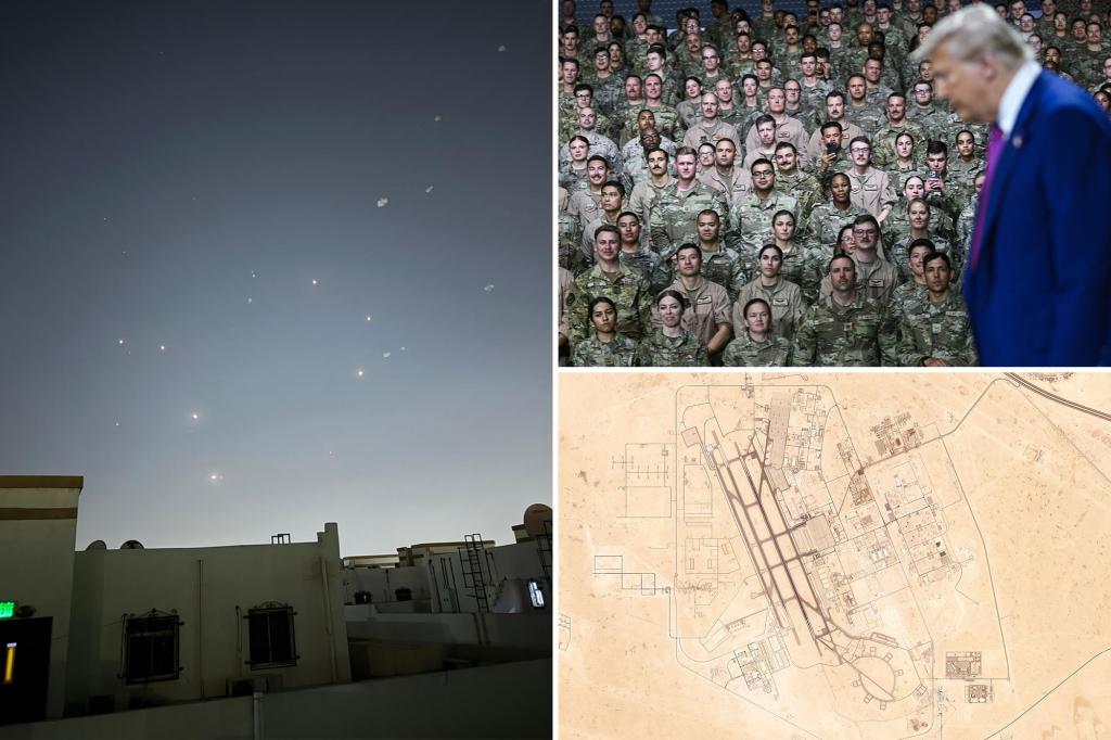 Iran fires missiles at US base in Qatar after telegraphing retaliation for Trump strikes on nuclear sites