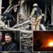 Russian attacks on Ukraine kill 14 civilians as Zelensky travels to UK