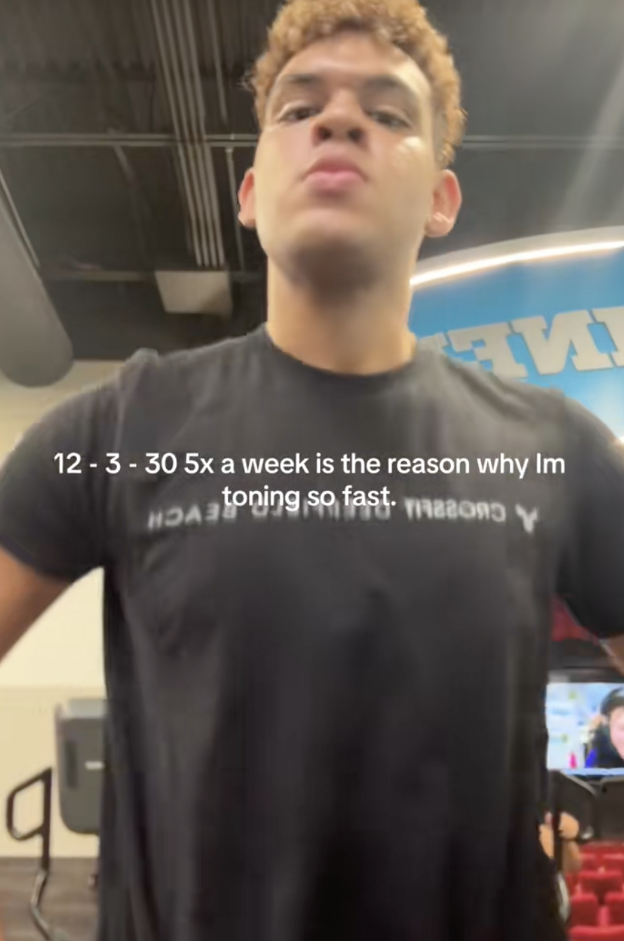 12-3-30 5x a week is the reason why i'm tonight so fast