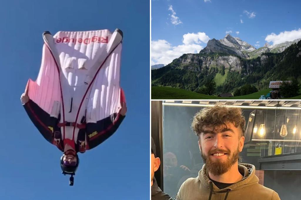 ‘Fearless’ wingsuit champion Liam Byrne, 24, dies during 8,000-foot jump