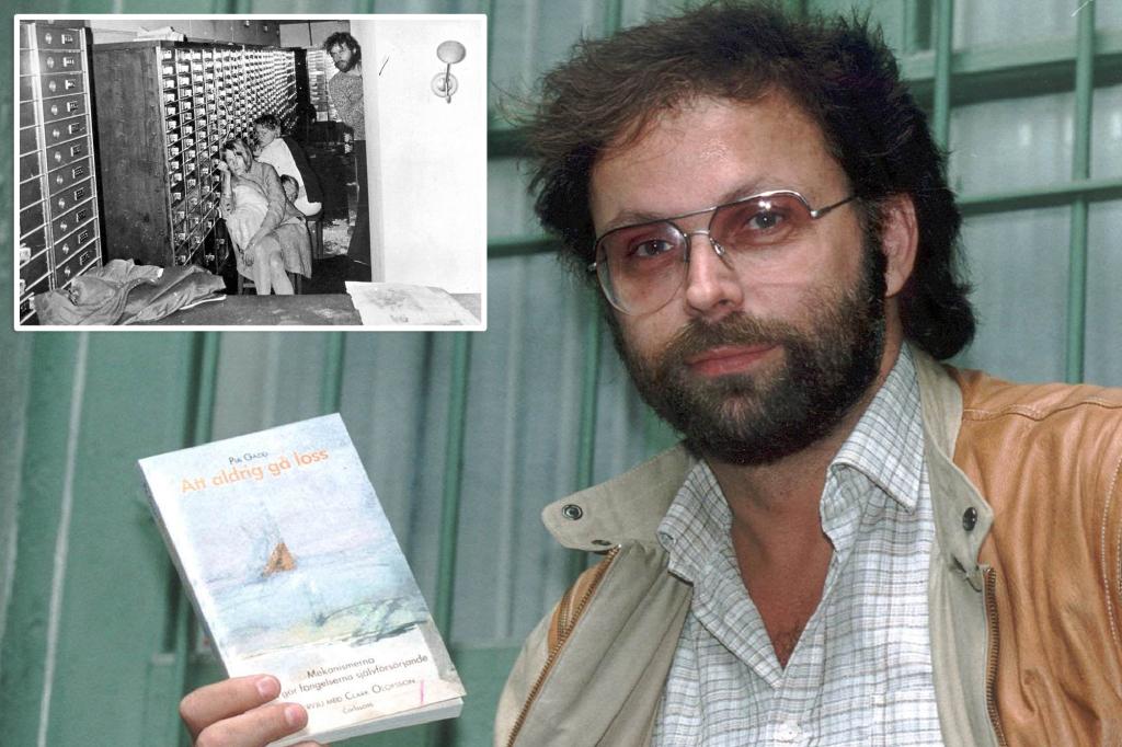 Clark Olofsson, notorious criminal who inspired the term ‘Stockholm syndrome,’ dead at 78