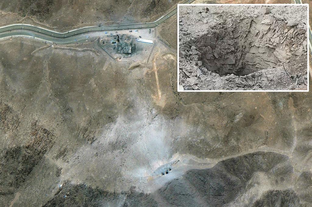 Iranian construction crews working at Fordow nuclear site after US strikes, satellite images show