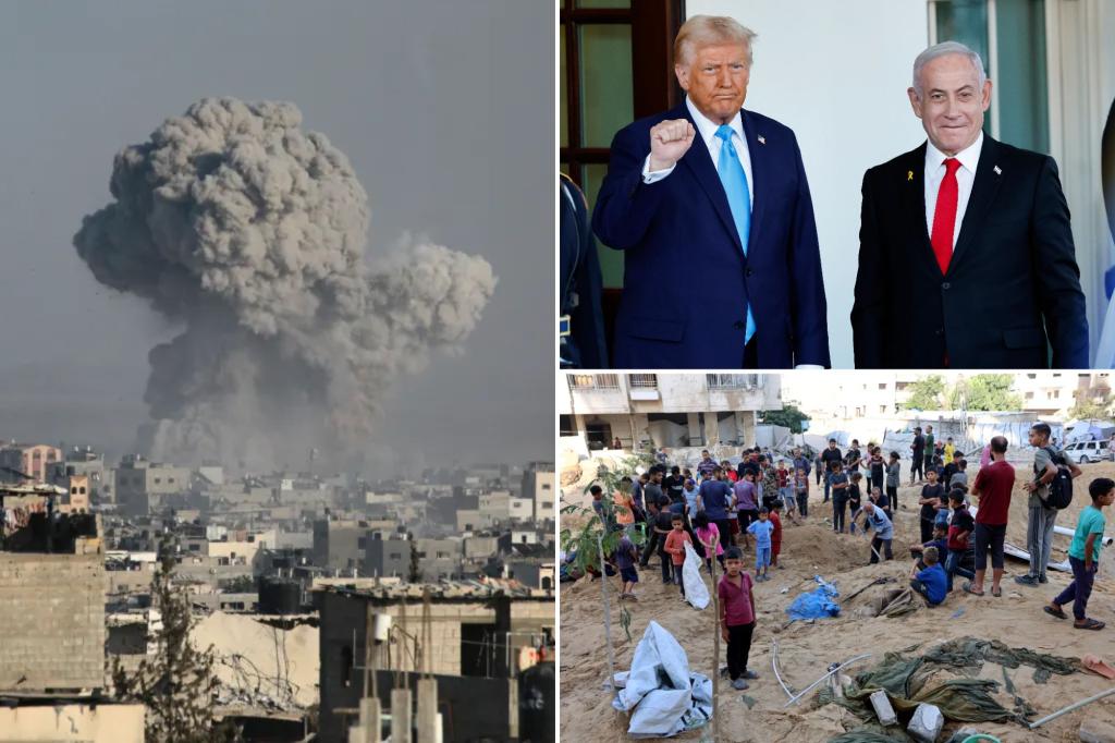 Israel orders evacuations in northern Gaza as Trump calls for war to end