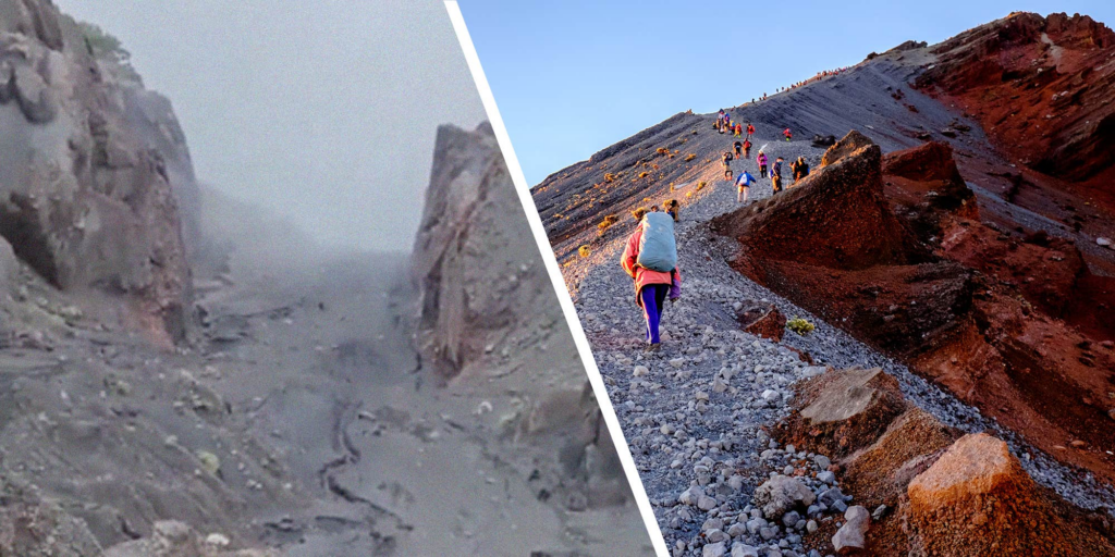 "Absurd negligence": Travel influencer passes after falling inside Mount Rinjani, an active volcano
