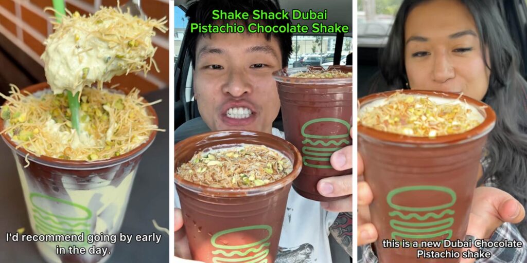"Everything I ever dreamed of and more!!": Shake Shack's viral Dubai Chocolate Pistachio Shake is finally back nationwide