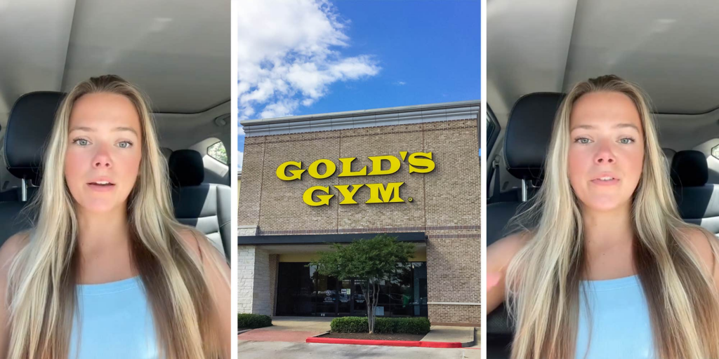 "How have you been?": Woman is a regular at Gold’s Gym. Then an older guy asks for her address at the counter
