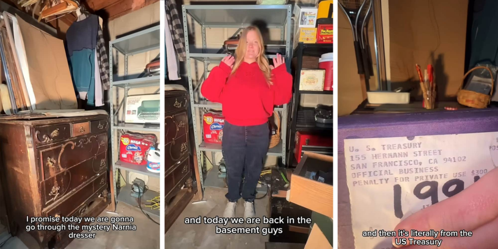It's sealed. It's from 1991": Woman buys house for only $97,000. Then she stumbles upon a "Narnia dresser