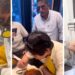 Man collapses, ends up shirtless on the ground after one bite of the 72-chili "Hottest Curry Challenge"