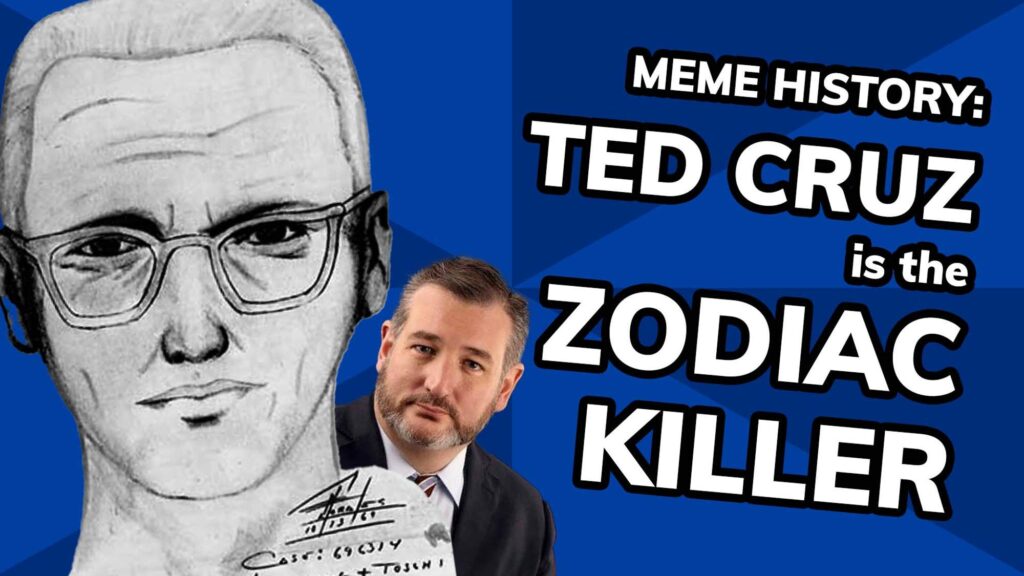 Meme History: Ted Cruz Zodiac Killer memes