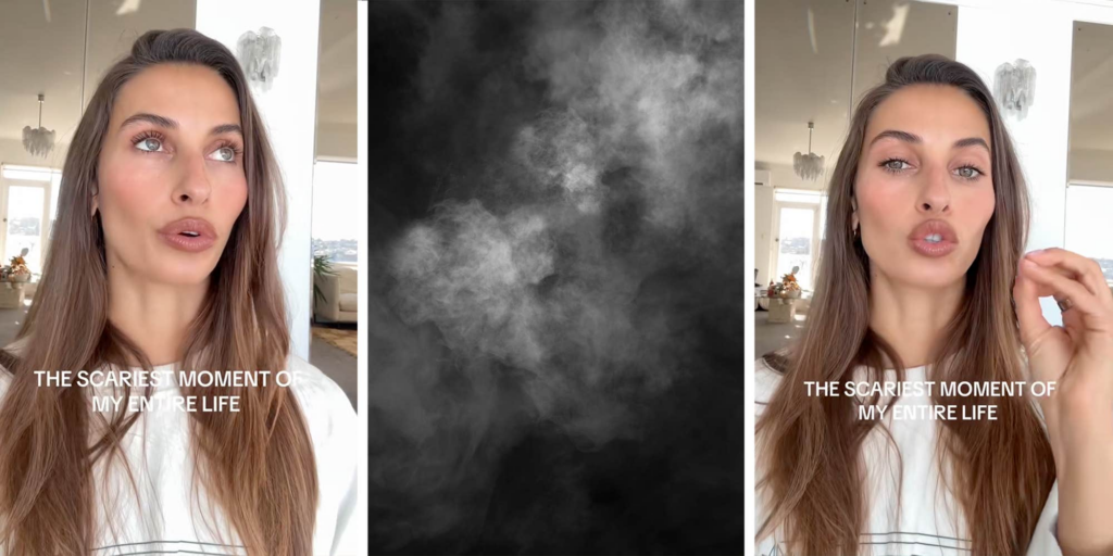 "Scariest moment of my life": Woman is about to get in sauna. Then it explodes