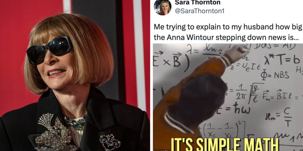 Social media floored by Anna Wintour leaving Vogue: "Recession indicator"