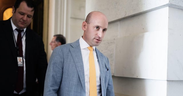 Stephen Miller’s Sketchy Ties to Palantir Exposed in New Report