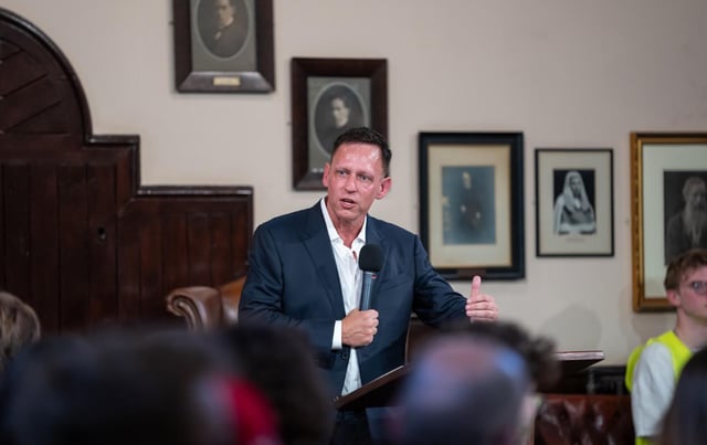 The Billionaires Are Abandoning Humanity. Peter Thiel and his friends feel they no longer belong to our species.