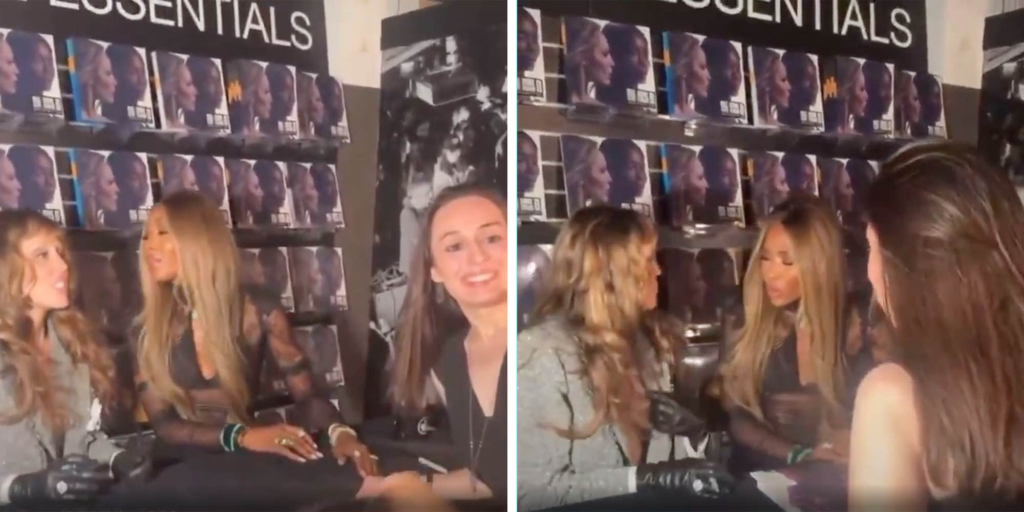 "This was a job commitment not afternoon tea": Miley Cyrus, Naomi Campbell accused of ignoring fans at vinyl-signing event