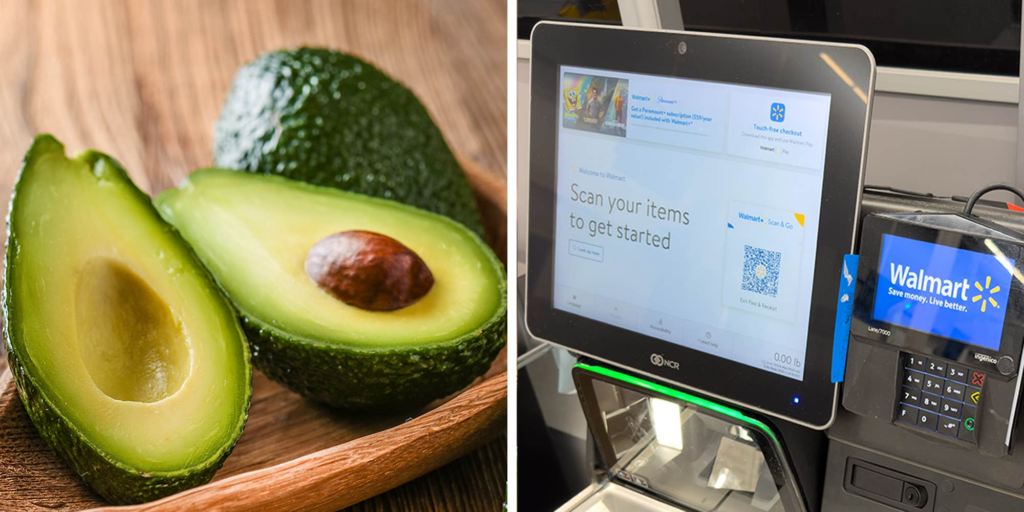 Walmart shopper calls cops on self after accidentally inputting 999 avocados at self-checkout