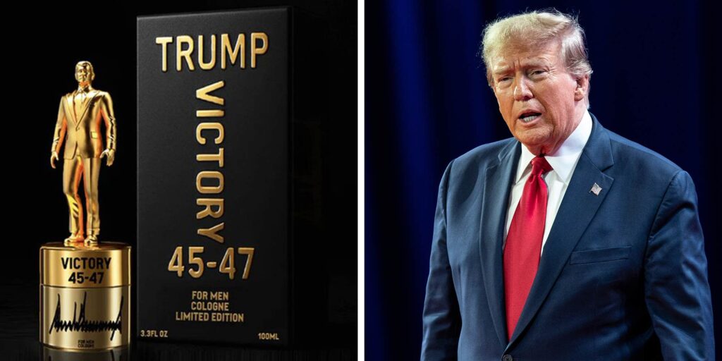 New frontiers of grifting": Trump's new golden perfume bottles trashed by critics as "embarrassing