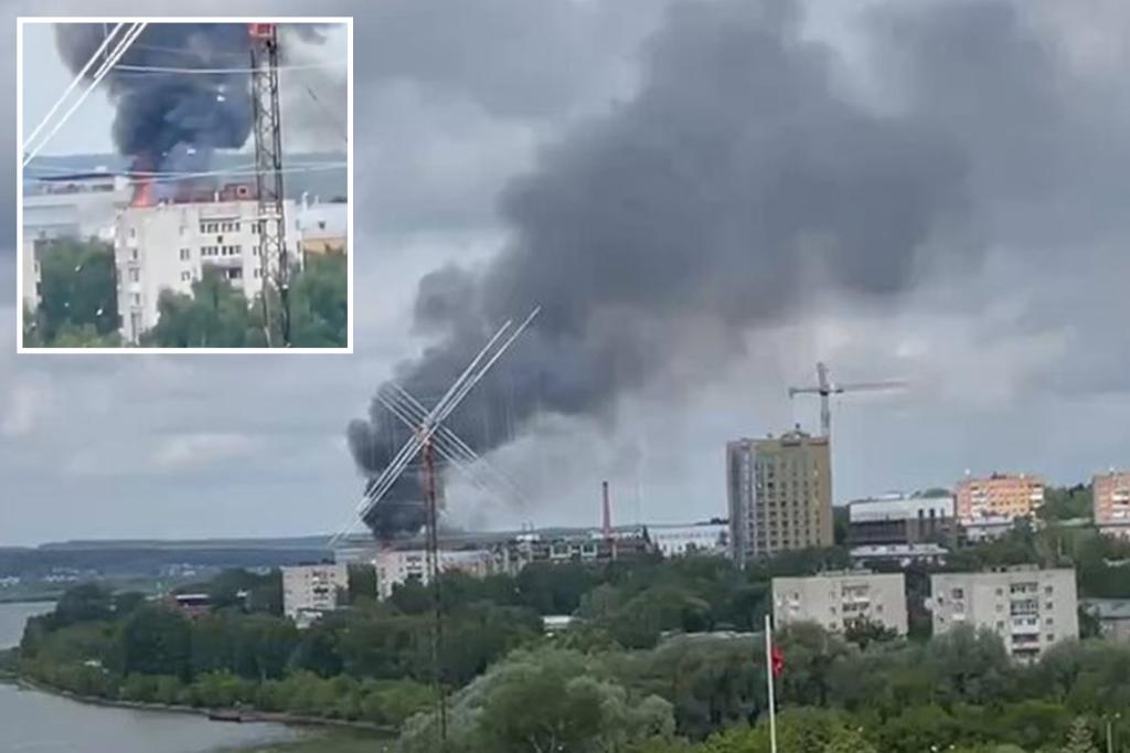 Ukrainian drone hits weapons plant 800 miles deep in Russia, killing at least 3