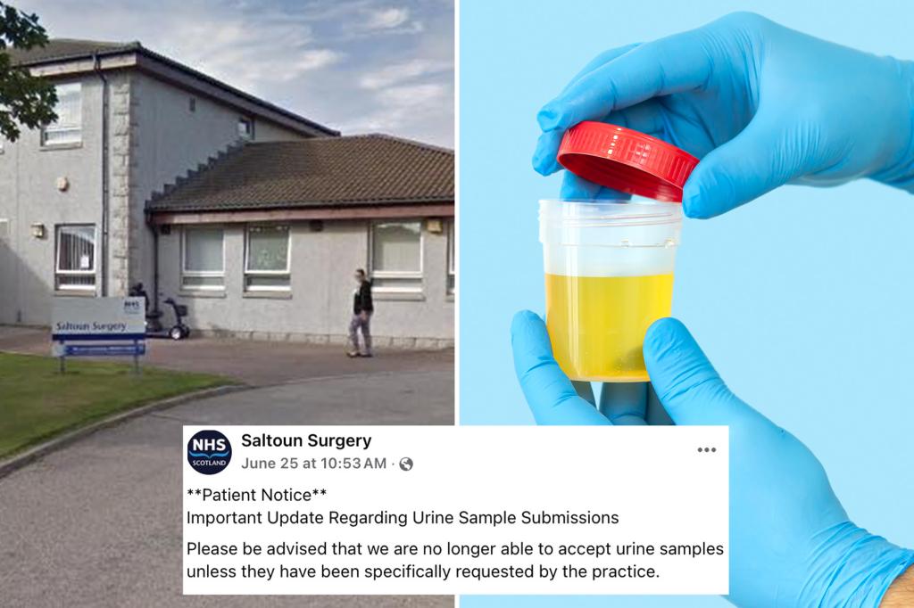 Clinic pleads with patients to stop sending ‘inappropriate or unsolicited’ urine samples