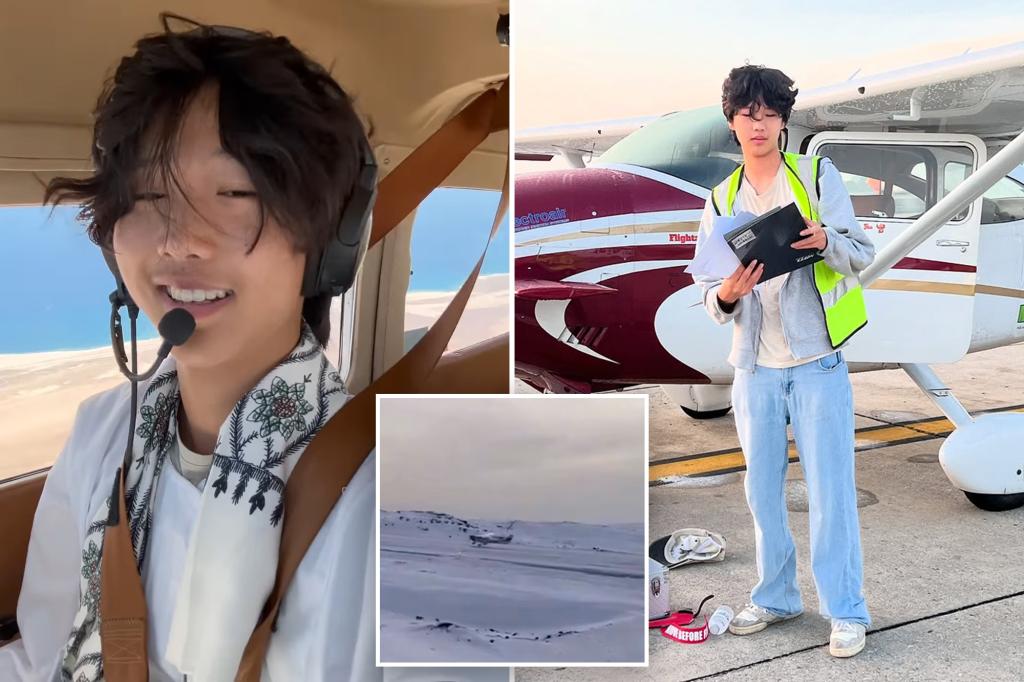 US teen Ethan Guo detained in Antarctica while venturing on solo flight to 7 continents to raise money for childhood cancer research
