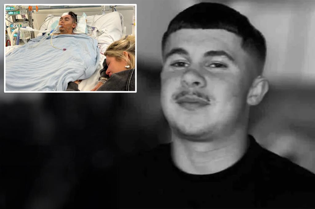 Australian teen Sonny Blundell dies after hitting his head in botched backflip to celebrate his ‘new life’