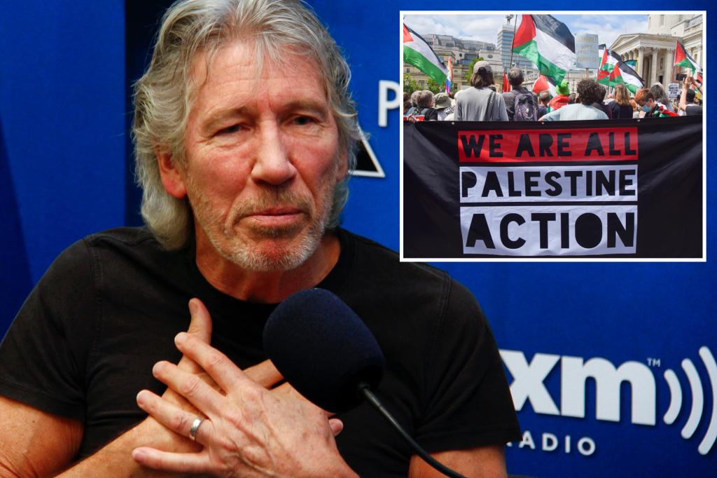 Former Pink Floyd member Roger Waters faces possible prosecution after supporting banned Palestine Action
