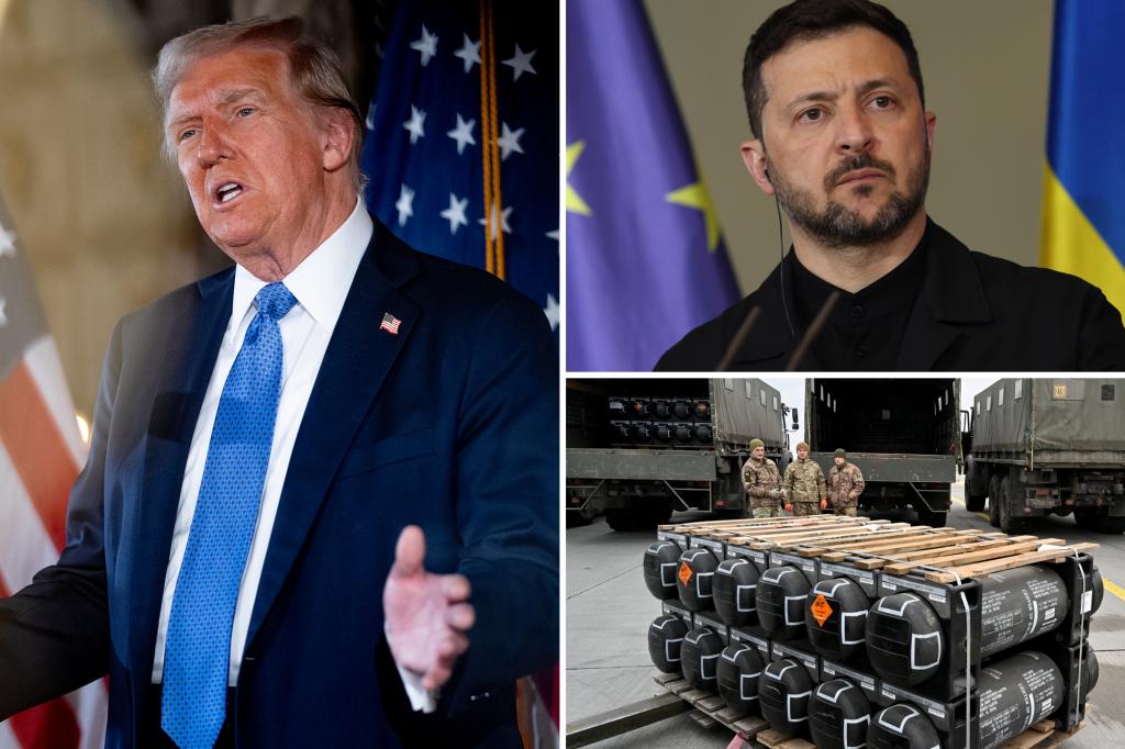 Trump says US will send more weapons to Ukraine: ‘They have to be able to defend themselves’