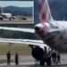 Man sucked into jet engine at busy Italian airport in suspected suicide: reports