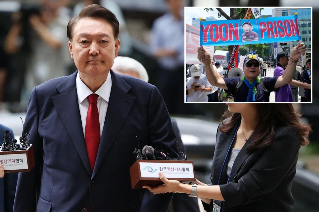 South Korean court approves arrest of former President Yoon Suk Yeol over martial law decree