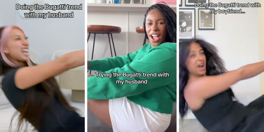 "All the girls getting whiplash": What is TikTok's "I Woke Up In A Bugatti" trend trying to prove?
