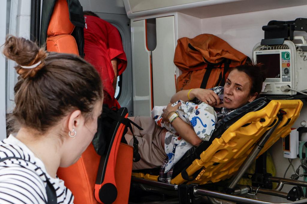 Russia drone attack on Ukraine damages maternity hospital, sends patients fleeing