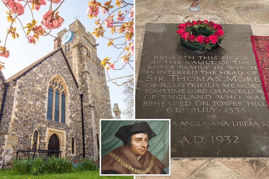 English church wants to exhume skull of Tudor saint decapitated by Henry VIII