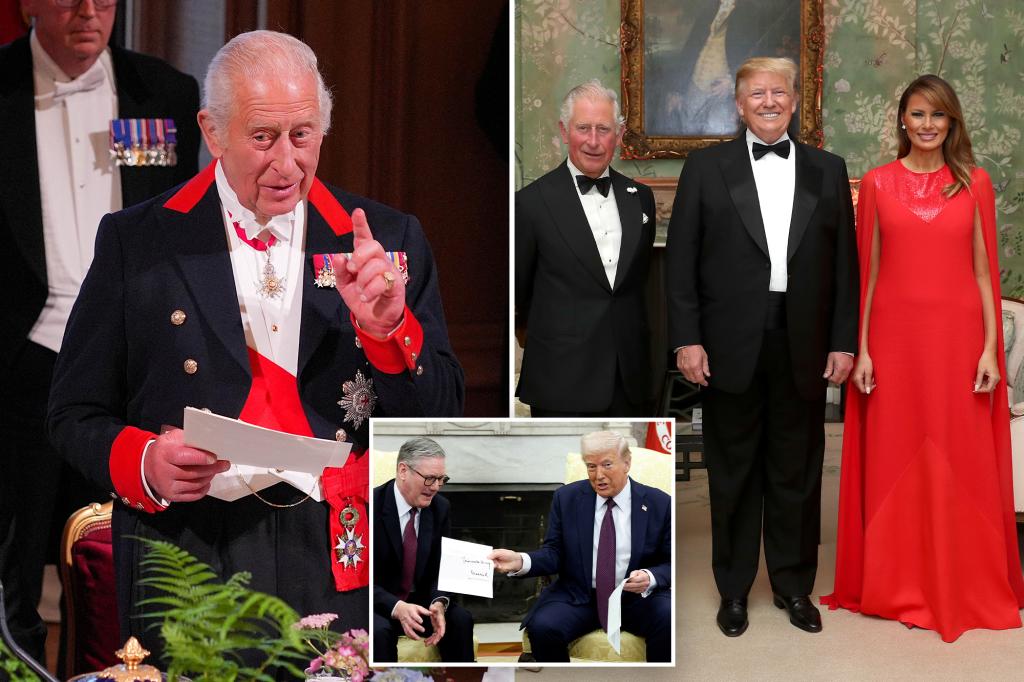 King Charles schedules Trump state visit for when UK parliament is in recess
