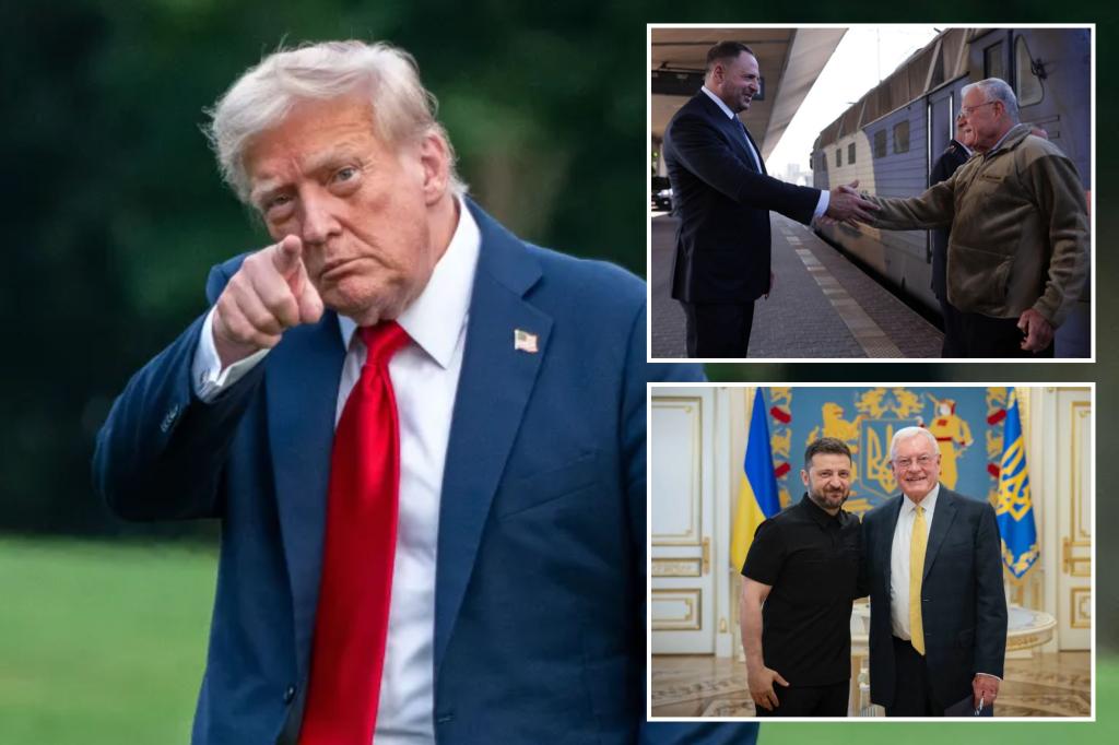 Trump to make major announcement on Russia — as Ukraine Envoy Keith Kellogg arrives in Kyiv at height of Putin’s brutality