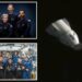 Astronauts from India, Poland, and Hungary head back to Earth after private space mission