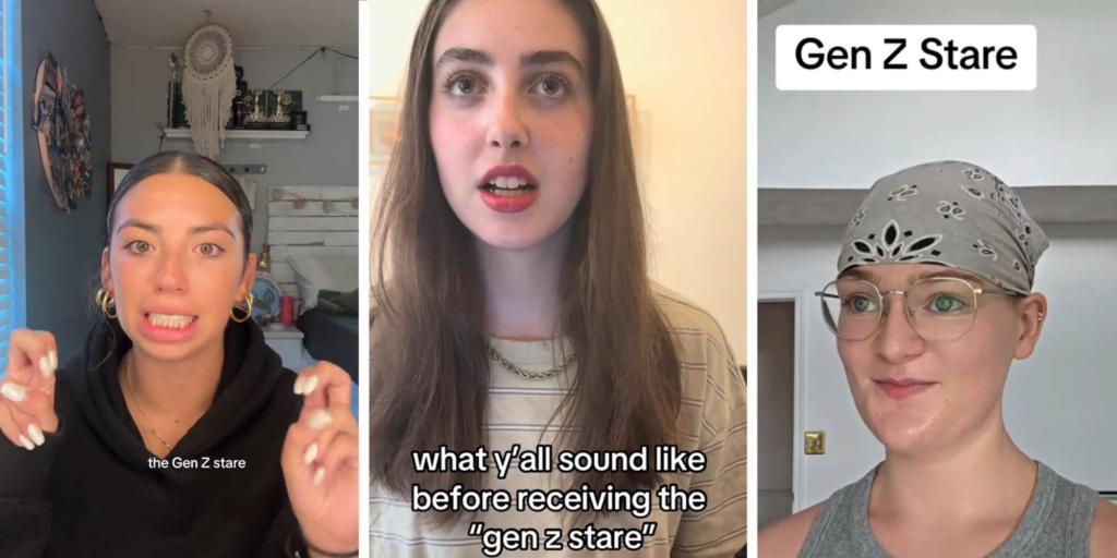 "You're not verbally responding to basic interactions": Zoomers are crashing out after other generations explain what the "Gen Z stare" actually is
