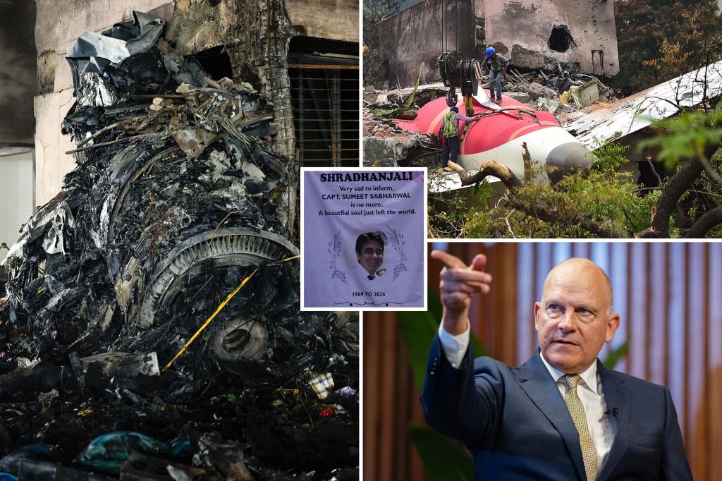 Air India CEO hits back after prelim report suggests deadly crash was caused by pilot error