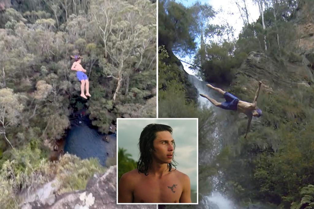 Aussie dareveil left with horrific injuries after attempting record-breaking death dive