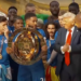 "You can leave now": Trump awkwardly inserts himself into Chelsea's Club World Cup team celebration