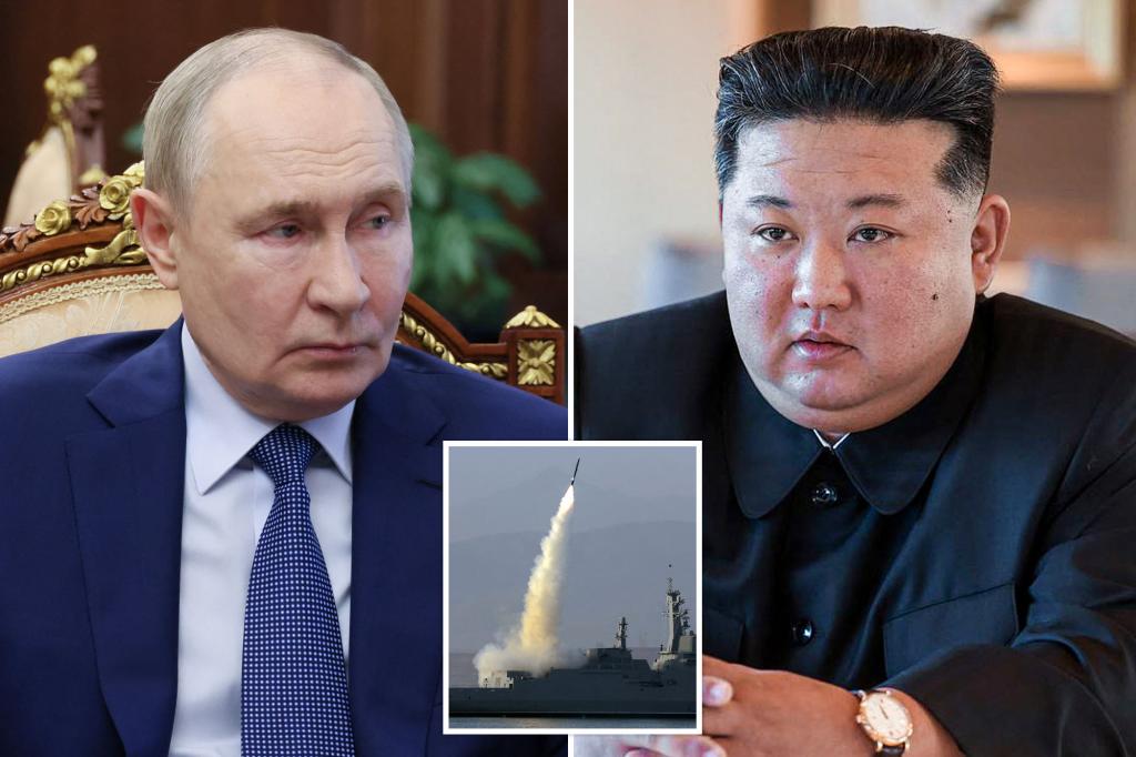 North Korea now supplying up to 40% of Russia’s munitions in Ukraine war: report
