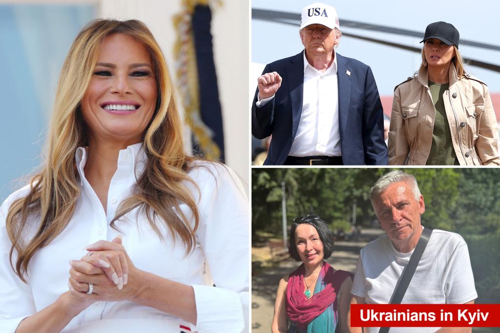 Ukrainians enchanted with Slavic First Lady’s influence on Trump: ‘Melania is a hero’