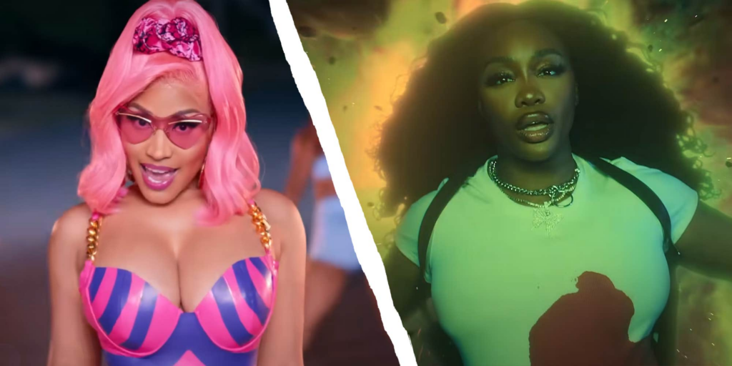 "If ur mad get well soon": SZA shares her own tweet from 2024 to prove she doesn't have beef with Nicki Minaj