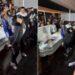 Wild video shows widow twerking on a cardboard cutout of her late husband at his funeral