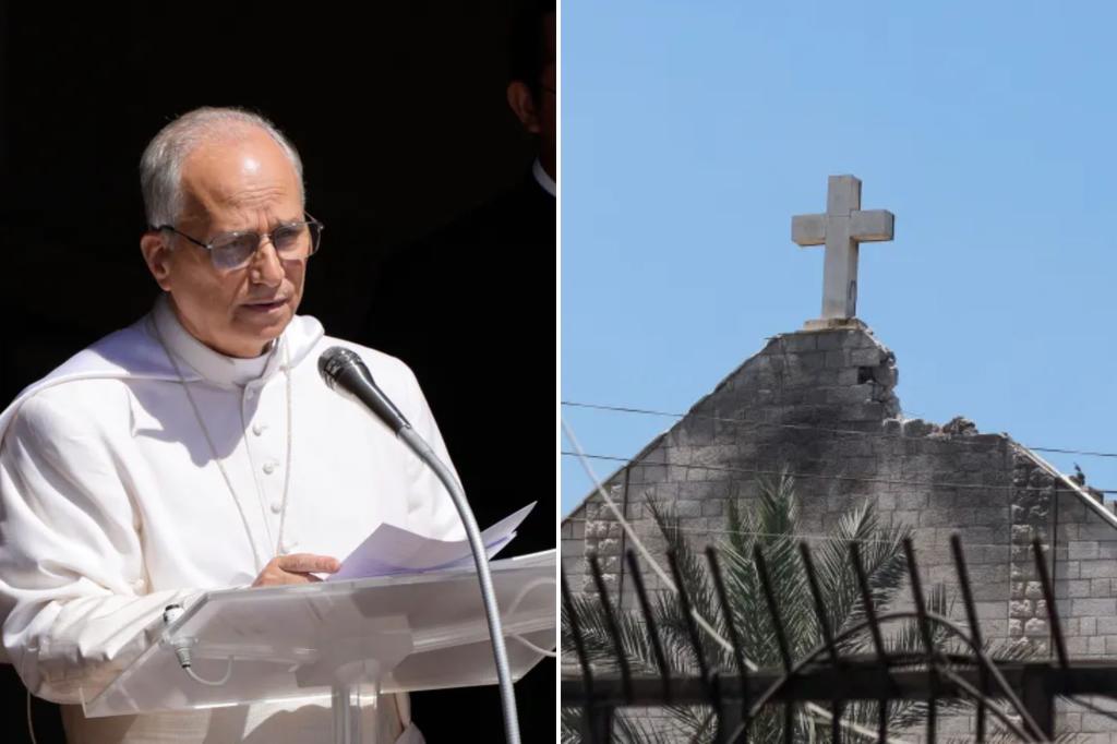 Pope Leo XIV calls for end of ‘barbarity’ after Israeli strike on Gaza’s only Catholic church