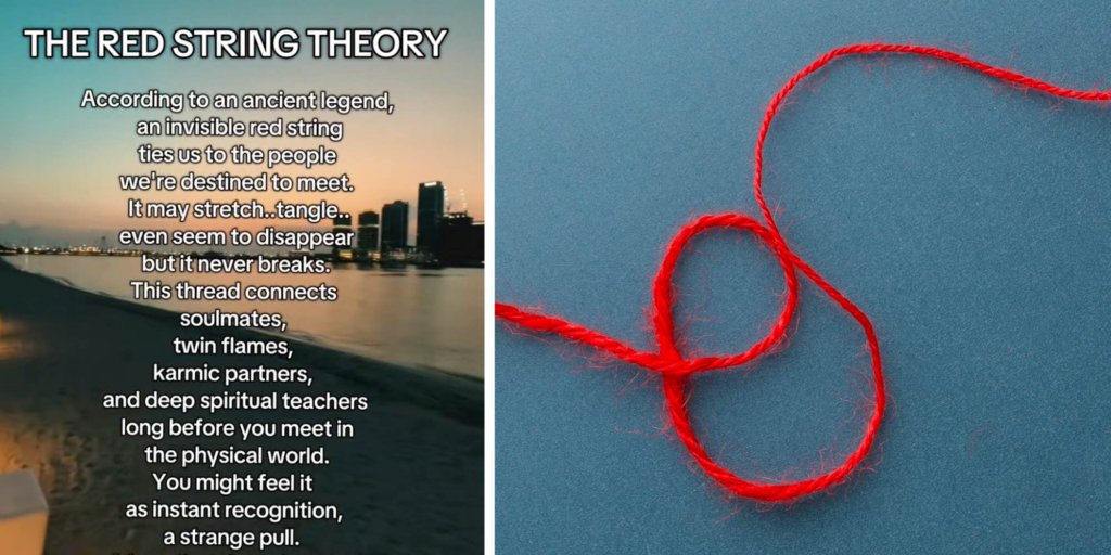 "I believe": The Red String Theory binds TikTok with stories of fateful love