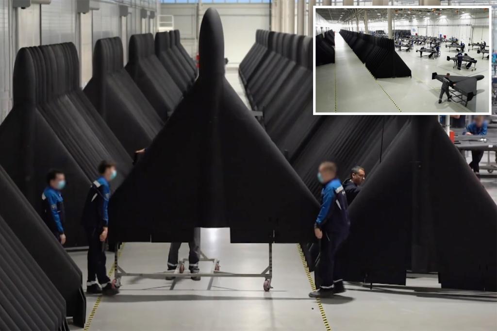 Russian teenagers man ‘world’s biggest drone factory’ used to attack Ukraine, state media shows
