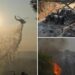 Massive wildfire destroys homes, forces evacuations in Cyprus; 2 bodies found in burned-out car