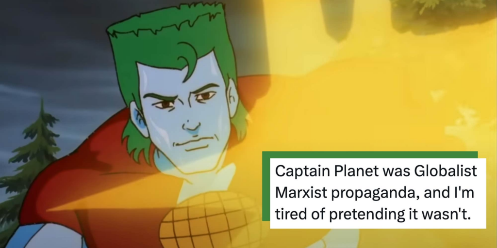 Captain Planet was an op": Netflix just announced a new "Captain Planet" series in the works, and the internet has already decided it'll be "woke