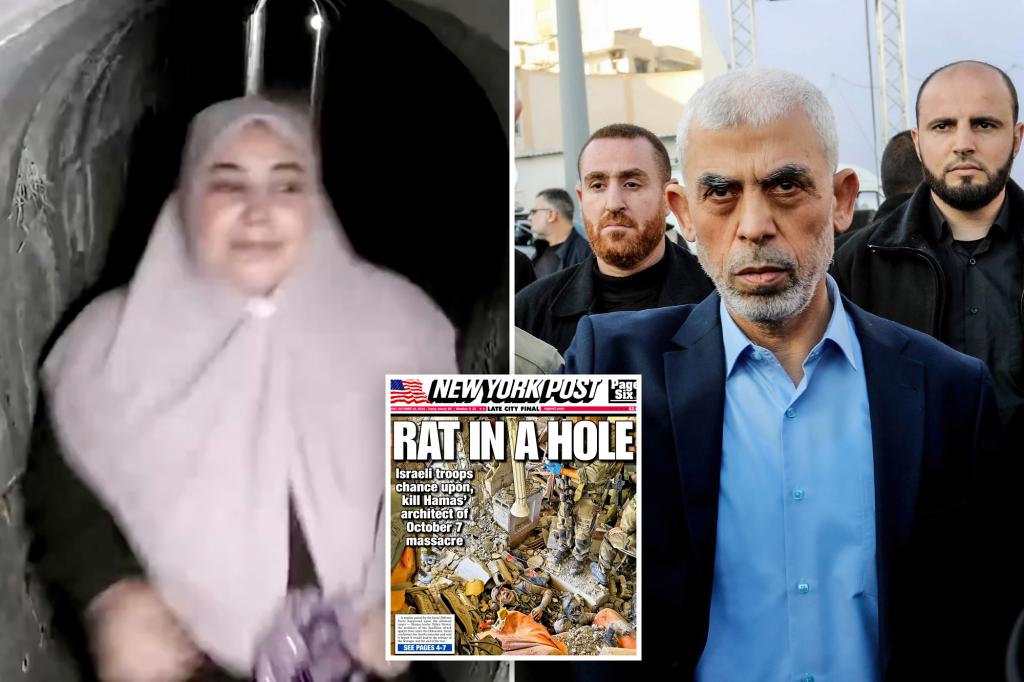 Slain Hamas chief Yahya Sinwar’s widow smuggled out of Gaza — and is already remarried: report