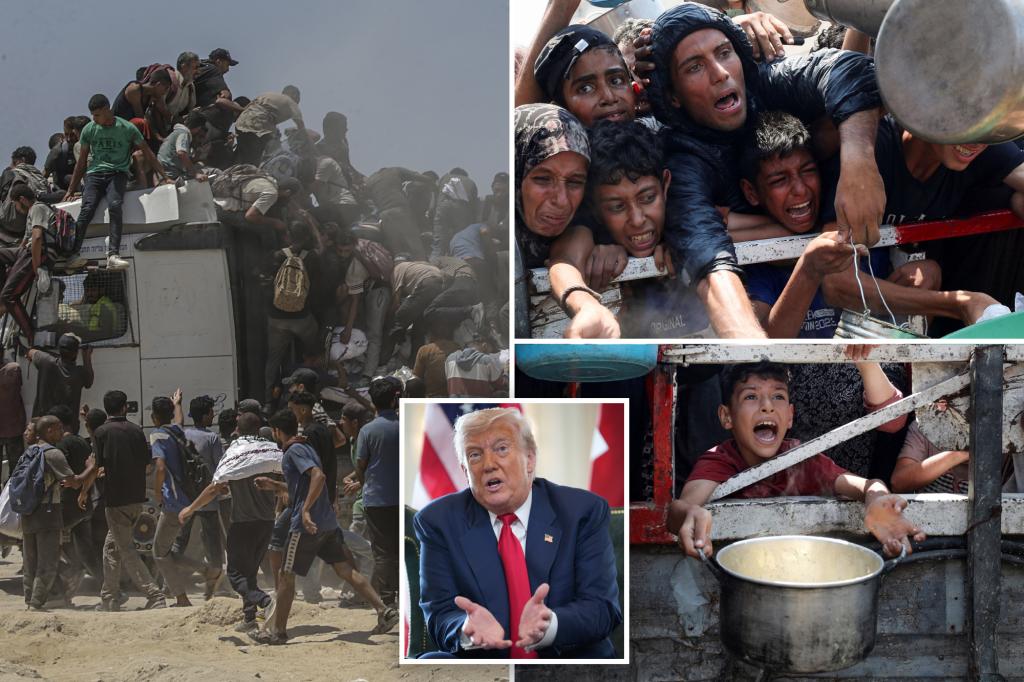UN-backed experts warn of ‘worst-case scenario famine’ in Gaza as Trump vows to get the issue ‘straightened out’