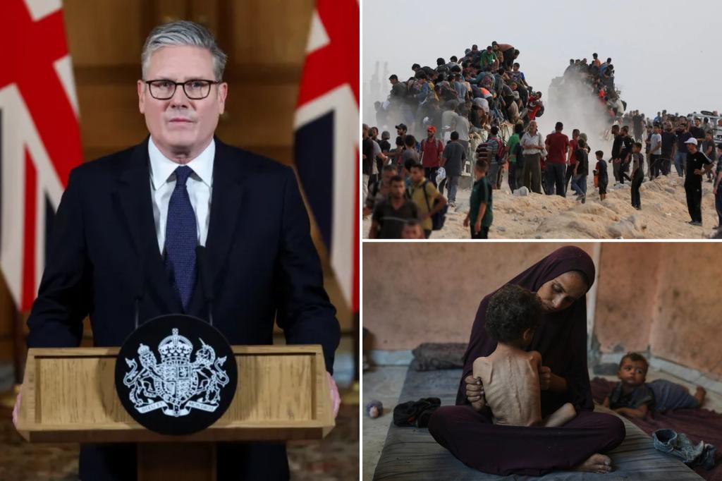 UK will recognize Palestinian state unless Israel agrees to cease-fire, allows UN aid into Gaza: PM